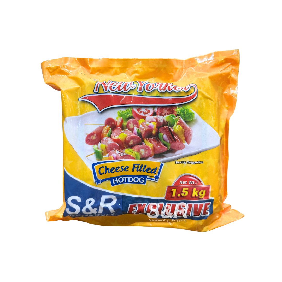 New Yorker Cheese Filled Hotdog 1.5kg New Yorker Cheese Filled Hotdog 1.5kg